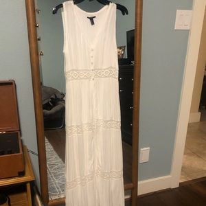 Forever 21 white cover-up